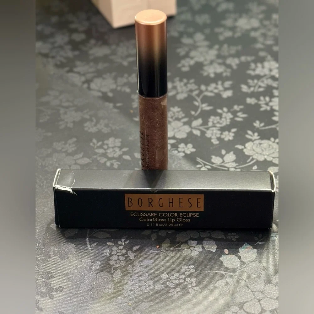 NIB Borghese Lip Gloss in Shade Brink